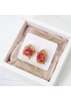 Dried Rose Earring