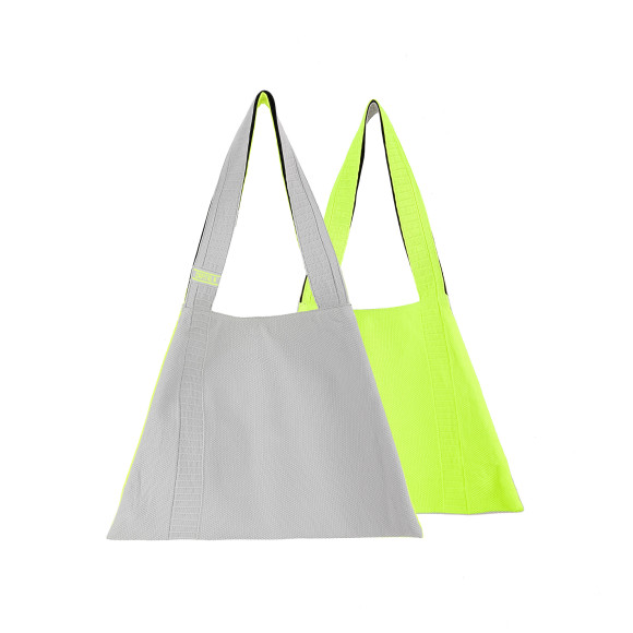 The TO。TE Series Hit color Shopper (Grey/ Yellow)