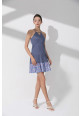 Halter Neck Cake Dress (with Bra Pads)