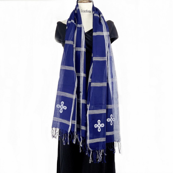 Scarfesia Scarf  A (Navy)