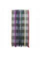 ''MIDNITE TUBE'  plaid scarf