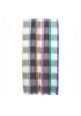 'NOON TUBE' plaid scarf