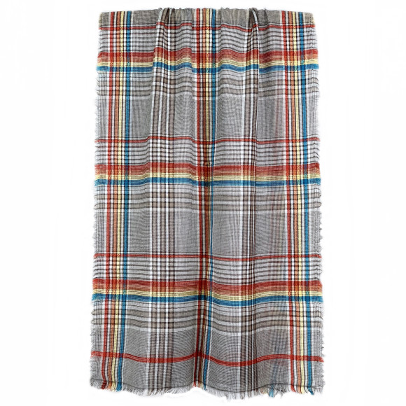 'FLORENCE' plaid scarf