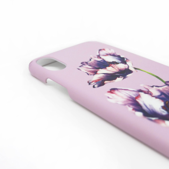 Purple Tulip Iphone Case