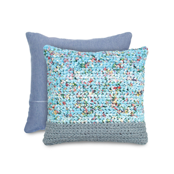 Handmade Cushion (Blue)