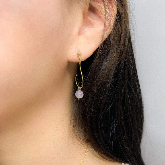 Amethyst Dangle Earrings