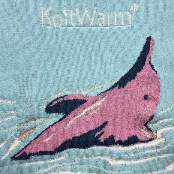 KnitWarm Warmerchief Chinese White Dolphin