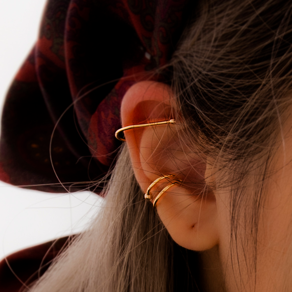 Knife On Edge Single Ear Cuff