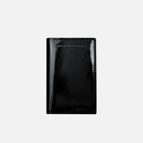 Double Black in Caviar Bi-fold Cardholder