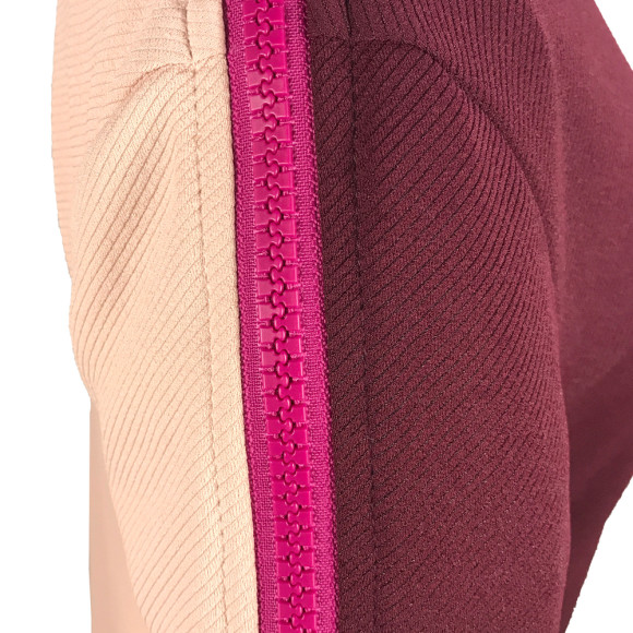 [BACK] Origin Women | Fabric - Blush | Zipper - Redviolet Vislon