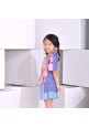 [BACK] Mutant Girl | Fabric - Blue and White Stripe | Zipper - Lilac Vislon