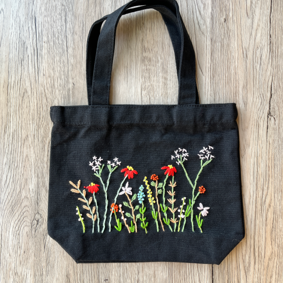 Embroidered Tote bag 9428
