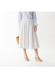 Cotton Eyelet Circular Skirt