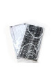 TJW Disposable Face Mask - Black Tartan + Black Tartan ($210/2packs)