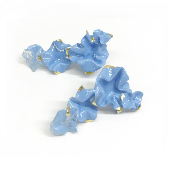 Perennial Sage Earrings Blue