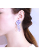 Perennial Sage Earrings Neon Lilac