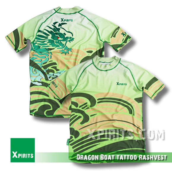 Dragon Boat tattoo Rashvest