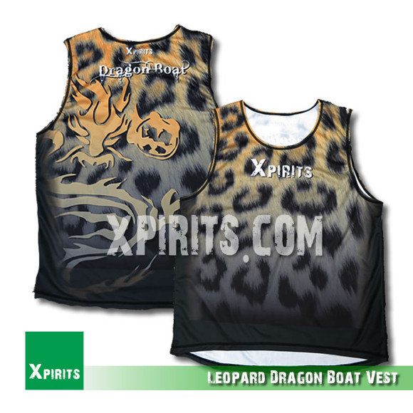 Leopard Dragon Boat Vest 