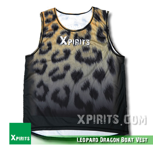Leopard Dragon Boat Vest 