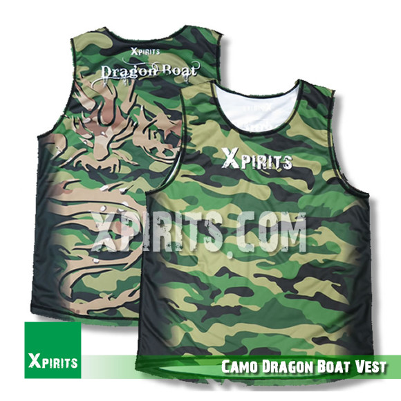 Camo Dragon Boat Vest