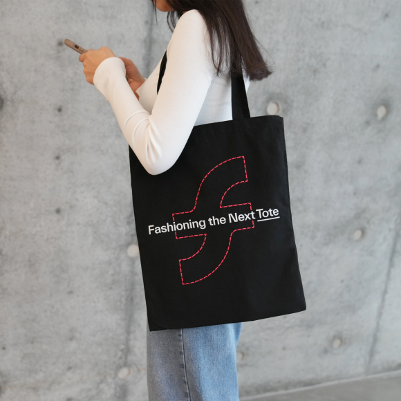 Red SFT Embroidery Tote Bag