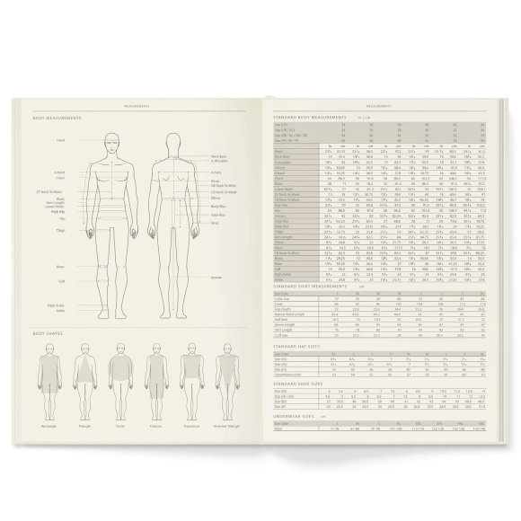 SFT x FASHIONARY A5 Notebook (Mini-fashion Dictionary + Figure Templates)