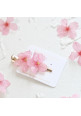 Preserved Japanese Sakura accessories (Earrings/Ring)