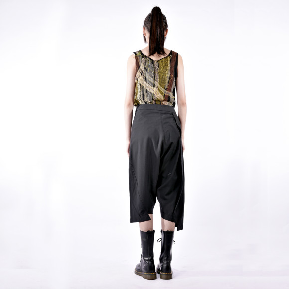 Trousers - Asymmetric Fold 