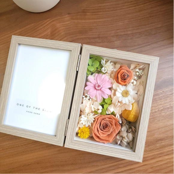 Preserved Flower Photoframe (4R Photo) [MADE TO ORDER]