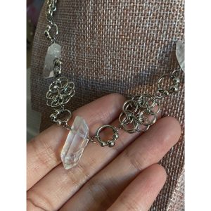 The "SILVER X CRYSTAL" Collection - Crystal Necklace