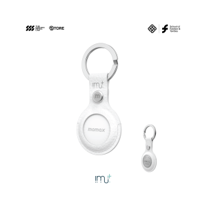 MOMAX - Ring Case | AirTag Special Cover (Vegan Leather) IMU+ SR26W