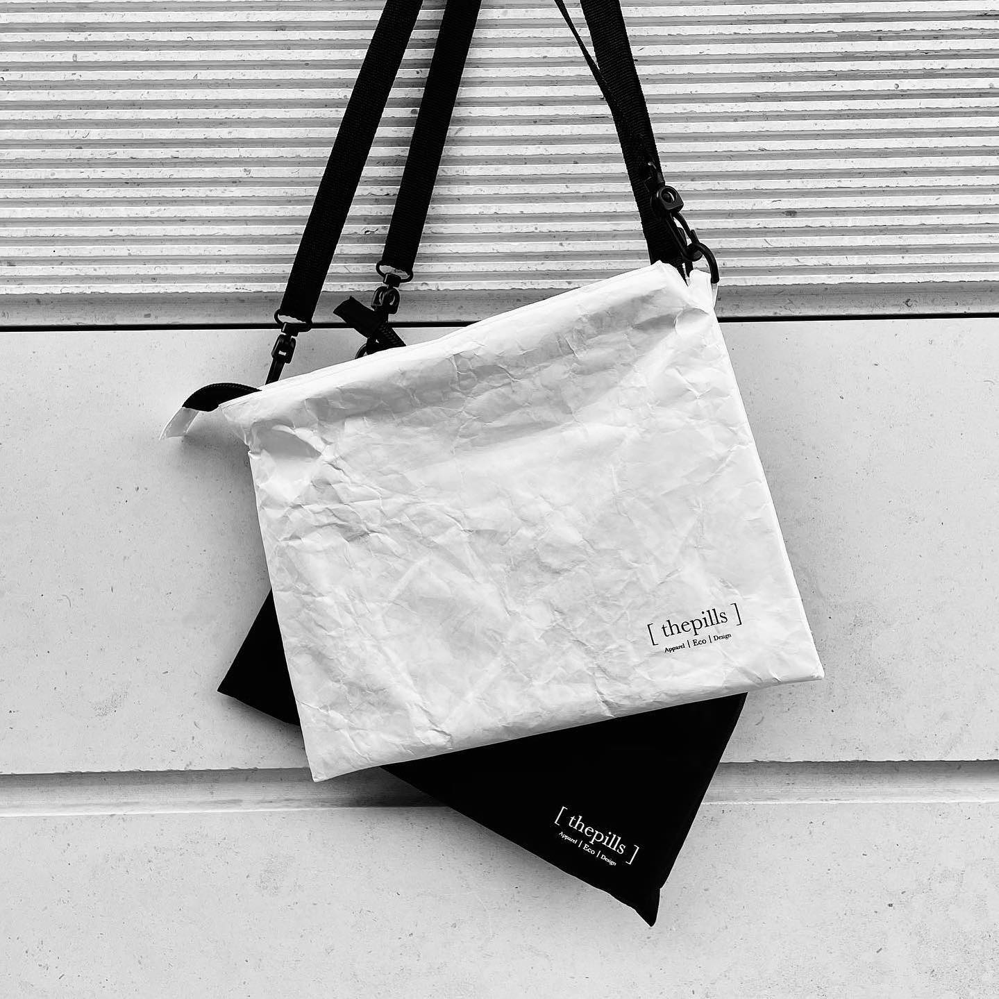 Tyvek® lightweight anti-bacteria & water repellent bag with detachable straps (Kickstarter project)