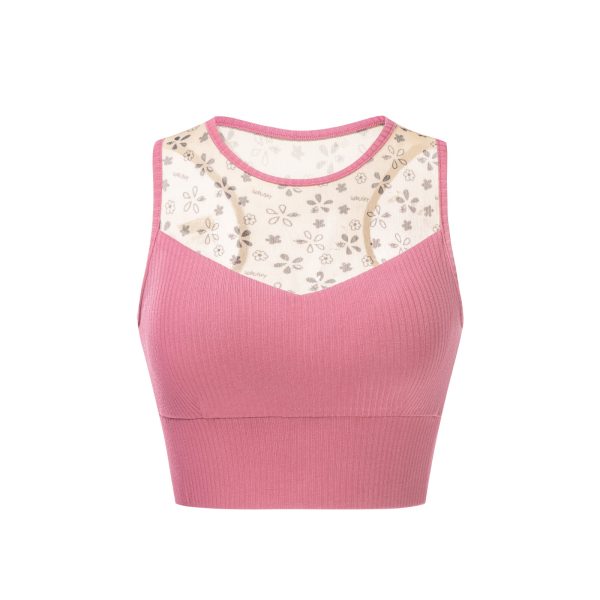 Pencil Sketch Mesh Bra Top - Image 6
