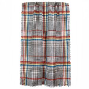 'FLORENCE' plaid scarf