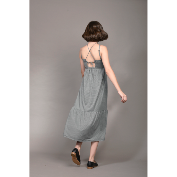 Strappy Maxi Dress (with removable pads) - Image 3