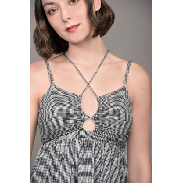Strappy Maxi Dress (with removable pads) - Image 2