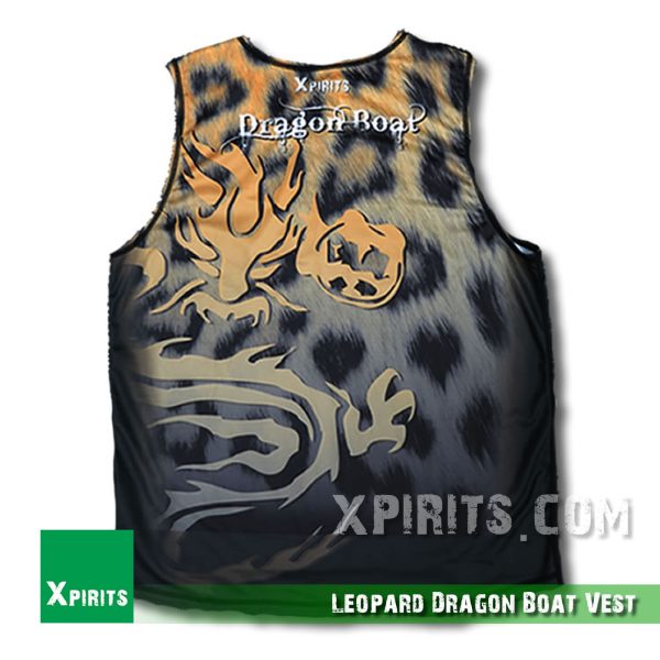 Leopard Dragon Boat Vest - Image 3