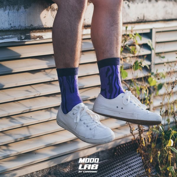 PURPLE FANTASY SOCKS - Image 2