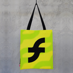 SFT Logo Knit Tote Bag