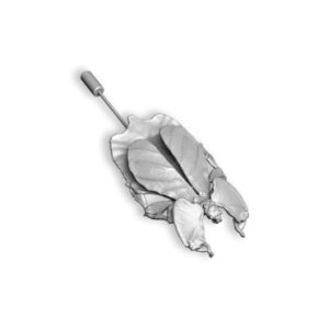 Leaf Insect Brooch Pin (Wings Closed)