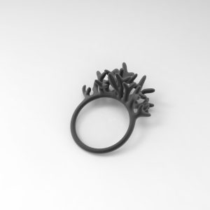 Arboreus Ring (Black Stainless Steel)