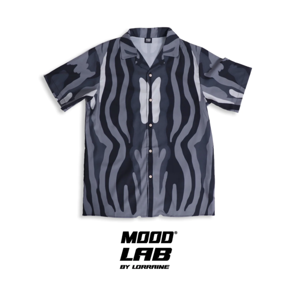 Grey Fantasy Cuban Shirt - Image 2