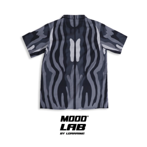 Grey Fantasy Cuban Shirt