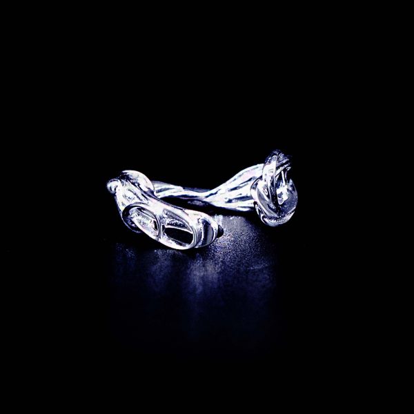 Whisper of the Tree Elfs Single Ear Cuff / Knuckle Ring - Image 6