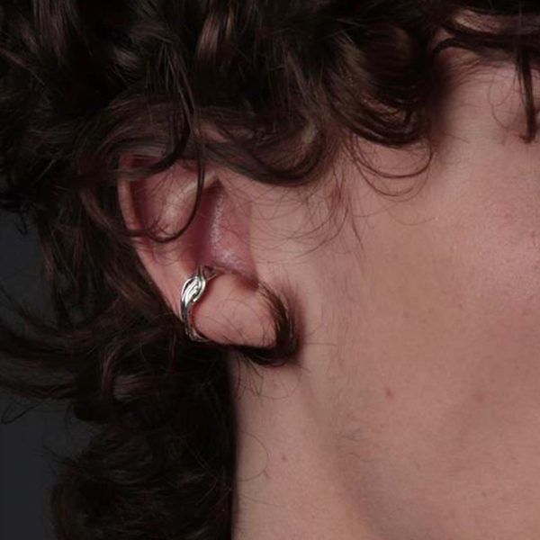 Whisper of the Tree Elfs Single Ear Cuff / Knuckle Ring - Image 4