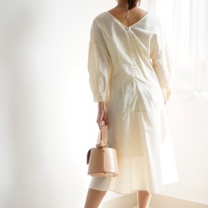 Japanese Plant-dyed Tencel Cotton Dress