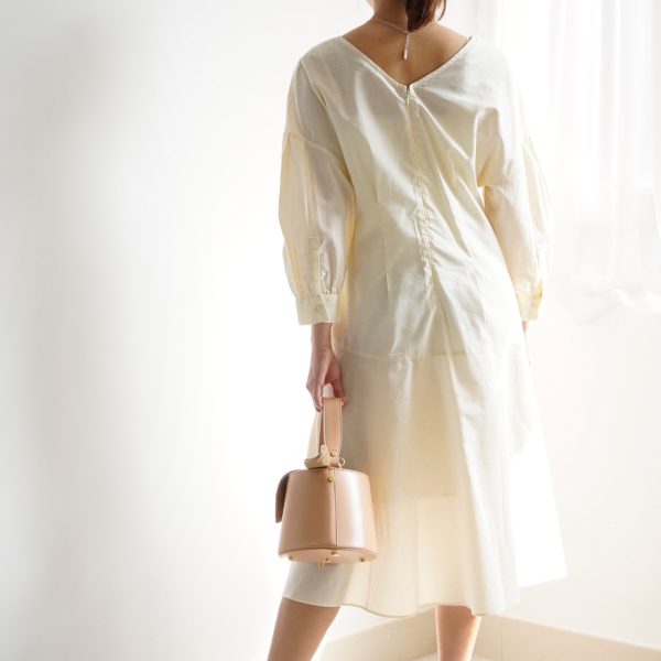 Japanese Plant-dyed Tencel Cotton Dress