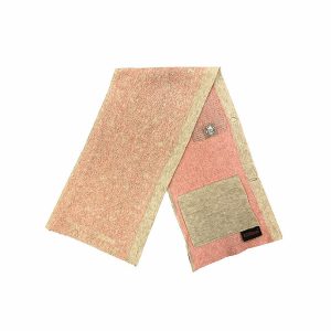 KnitWarm Cross-Over Scarf FLORAL - including 3000mAh ultra slim powerbank