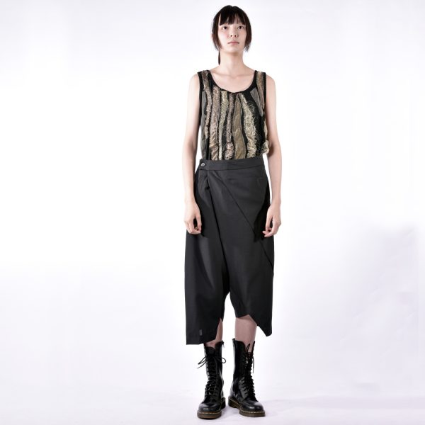 Trousers - Asymmetric Fold - Image 2