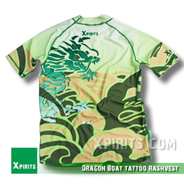 Dragon Boat tattoo Rashvest - Image 3